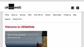 What Uknetweb.com website looked like in 2016 (8 years ago)
