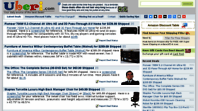 What Uberi.com website looked like in 2016 (8 years ago)