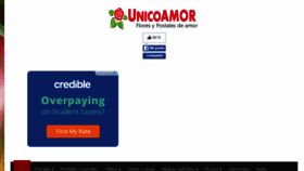What Unicoamor.com website looked like in 2016 (8 years ago)