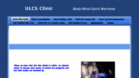 What Ulcsclinic.com website looked like in 2016 (7 years ago)