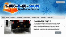 What Unosnow.com website looked like in 2016 (7 years ago)