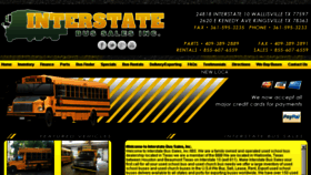 What Usedschoolbusesonline.com website looked like in 2016 (7 years ago)