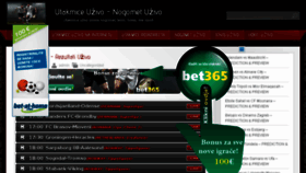 What Uzivo-utakmice.com website looked like in 2016 (7 years ago)
