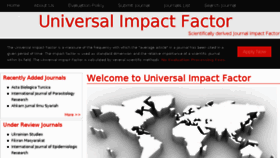 What Uifactor.org website looked like in 2016 (8 years ago)