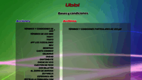 What Ubbi.com website looked like in 2016 (7 years ago)