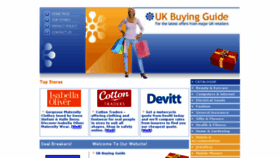 What Ukbuyingguide.com website looked like in 2016 (7 years ago)