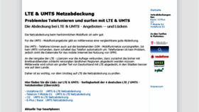 What Umts-netzabdeckung.de website looked like in 2016 (7 years ago)