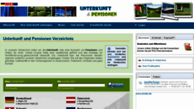 What Unterkunft-pensionen.de website looked like in 2016 (7 years ago)