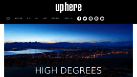 What Uphere.ca website looked like in 2016 (7 years ago)