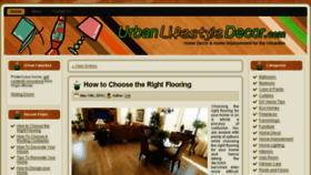 What Urbanlifestyledecor.com website looked like in 2016 (7 years ago)