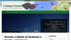 What Ubytovanichalupa.cz website looked like in 2016 (7 years ago)