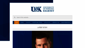 What Unknews.unk.edu website looked like in 2016 (7 years ago)