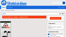 What Urabaenlinea.com website looked like in 2016 (7 years ago)
