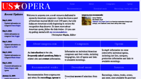 What Usopera.com website looked like in 2016 (7 years ago)