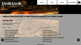 What Unikunik.web.id website looked like in 2016 (7 years ago)