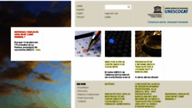 What Unescocat.org website looked like in 2016 (9 years ago)