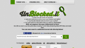 What Unblocked.it website looked like in 2016 (7 years ago)