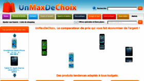 What Unmaxdechoix.com website looked like in 2016 (7 years ago)