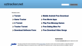 What Uztracker.net website looked like in 2016 (7 years ago)