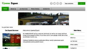 What Uyannaexport.com website looked like in 2016 (7 years ago)