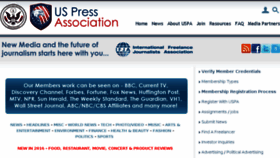 What Uspressassociation.org website looked like in 2016 (7 years ago)