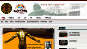 What Upalumni.ph website looked like in 2016 (7 years ago)