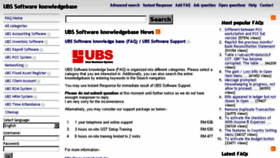 What Ubs-faq.com website looked like in 2016 (7 years ago)