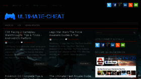What Ultimate-cheat.com website looked like in 2016 (7 years ago)