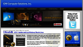 What Ultraedit.nl website looked like in 2016 (9 years ago)