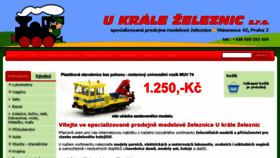 What Ukralezeleznic.cz website looked like in 2016 (7 years ago)