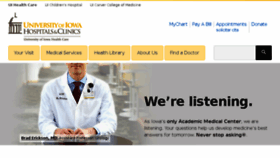 What Uihealthcare.com website looked like in 2016 (7 years ago)