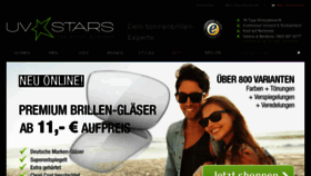 What Uvstars.com website looked like in 2016 (7 years ago)
