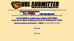What Url-submitter.com website looked like in 2016 (8 years ago)
