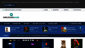 What Unblocked-games.me website looked like in 2016 (7 years ago)