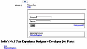 What Uxdjobs.com website looked like in 2016 (7 years ago)