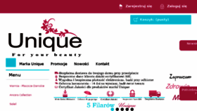 What Uniqueyou.pl website looked like in 2016 (7 years ago)