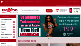What Uvarosa.com.br website looked like in 2016 (7 years ago)