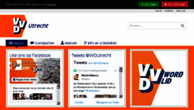 What Utrecht.vvd.nl website looked like in 2016 (7 years ago)