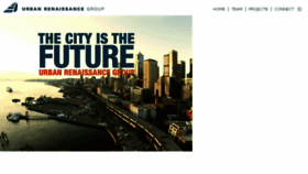 What Urbanrengroup.com website looked like in 2016 (7 years ago)