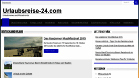 What Urlaubsreise-24.com website looked like in 2016 (7 years ago)