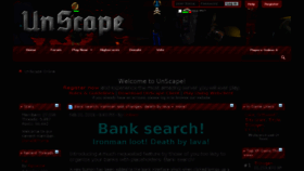 What Unscape-online.com website looked like in 2016 (7 years ago)