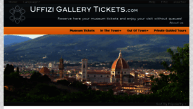 What Uffizi-gallery-tickets.com website looked like in 2016 (7 years ago)