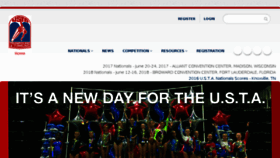 What Usta1.org website looked like in 2016 (7 years ago)