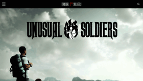 What Unusualsoldiers.com website looked like in 2016 (7 years ago)