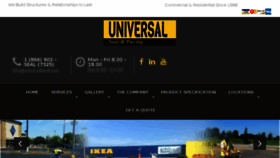 What Universalseal.net website looked like in 2016 (7 years ago)