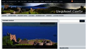 What Urquhart-castle.co.uk website looked like in 2016 (7 years ago)