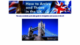 What Ukimmigrate.co.uk website looked like in 2016 (7 years ago)