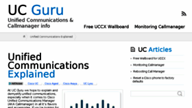 What Ucguru.com website looked like in 2016 (7 years ago)