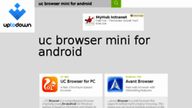 What Uc-browser-mini-for-android.en.uptodown.com website looked like in 2016 (7 years ago)