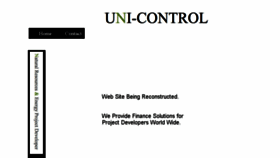 What Unicontrol-inc.com website looked like in 2016 (7 years ago)